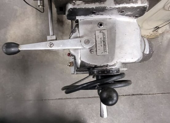 Bridgeport #Series-I, vertical mill, 9" x42" tbl., 2 HP head, 60-4200 RPM, R8, PF, Newall Sapphire 2-Axis - Image 7