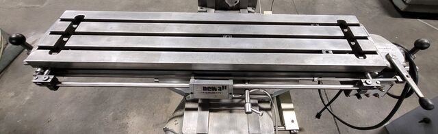 Bridgeport #Series-I, vertical mill, 9" x42" tbl., 2 HP head, 60-4200 RPM, R8, PF, Newall Sapphire 2-Axis - Image 10