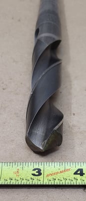 SKF 1" HSS, twist drill, 10" OAL, 3MT shank - Image 5