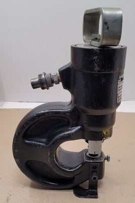 35 Ton, Enerpac #SP35, hydraulic punch, .31"-.81" hole, spring return cylinder, CR400 coupler - Image 2