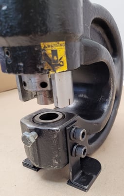 35 Ton, Enerpac #SP35, hydraulic punch, .31"-.81" hole, spring return cylinder, CR400 coupler - Image 8