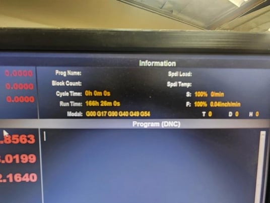 ANDI #Spectrum-M48, CNC Woodworking Router, 4' x 8' fixed single-zone vacuum table, 101" X, 62" Y, 8" Z, 12 - Image 5