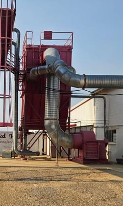 18,800 cfm GRC/Air Purification Methods #T40-96-10, Pulse Jet Dust Collector, (96) 12 oz. filtration bags - Image 2