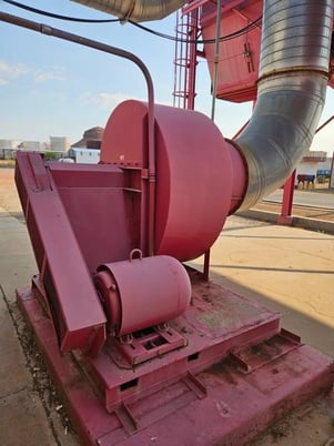 18,800 cfm GRC/Air Purification Methods #T40-96-10, Pulse Jet Dust Collector, (96) 12 oz. filtration bags - Image 4