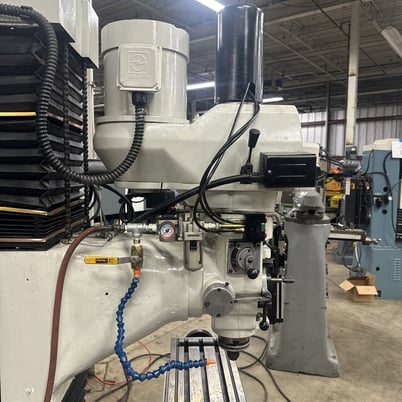 Southwestern Industries #Trak-DPM-5, Vertical Bed Mill, 3950 RPM, 5 HP, 10" x 50" table, 220 V., KMX upgrade - Image 9