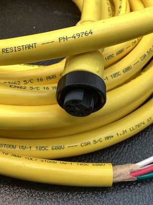 Allen-Bradley BRADLEY 889-F5AFC-30F MINI FEMALE 5-PIN CORDSET NEW - Image 2