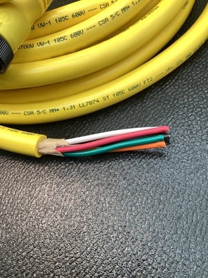 Allen-Bradley BRADLEY 889-F5AFC-30F MINI FEMALE 5-PIN CORDSET NEW - Image 3