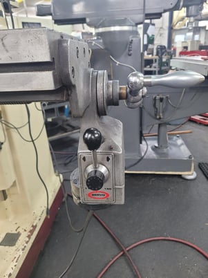 Chevalier #FM-3VKH, Bridgeport style manual knee mill, 10" x50" tbl., 3 HP, 33" X, 16" Y, 15" Z, 60-4500 RPM - Image 10