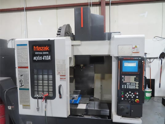 Mazak #Nexus-410A, CNC vertical machining center, 30 automatic tool changer, 22" X, 16.1" Y, 20" Z, 12000 - Image 1