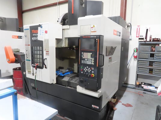 Mazak #Nexus-410A, CNC vertical machining center, 30 automatic tool changer, 22" X, 16.1" Y, 20" Z, 12000 - Image 4
