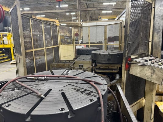 Okuma-Howa #VTM-65, CNC vertical turning, milling, boring center, 39.4" swing, 29.5" table diameter, 1999 - Image 3