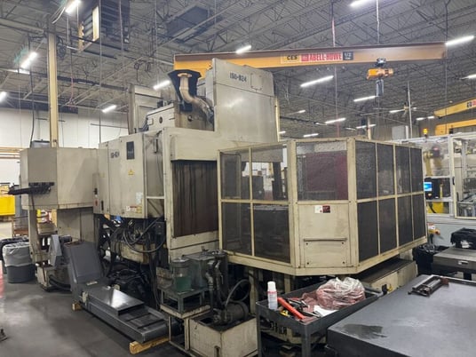Okuma-Howa #VTM-65, CNC vertical turning, milling, boring center, 39.4" swing, 29.5" table diameter, 1999 - Image 6