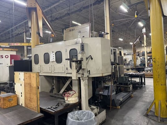 Okuma-Howa #VTM-65, CNC vertical turning, milling, boring center, 39.4" swing, 29.5" table diameter, 1999 - Image 7