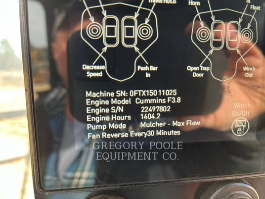 Fecon FTX150T5A, Forest Machine, 1404 hours, S/N: 0FTX150211025, 2023 - Image 7