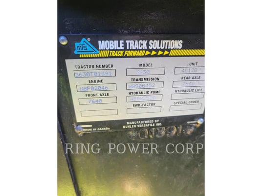 Metso 3630T, Wheel Tractor Scraper, 1241 hours, S/N: 3630T01391, 2025 - Image 5