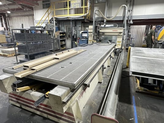 Thermwood #C53DT, CNC router with drill head, 5' x 20' table, 18 HP, 3000-24000 RPM, 460 V. - Image 3