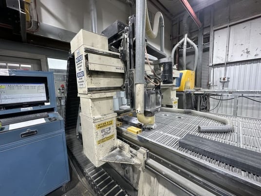Thermwood #C53DT, CNC router with drill head, 5' x 20' table, 18 HP, 3000-24000 RPM, 460 V. - Image 5