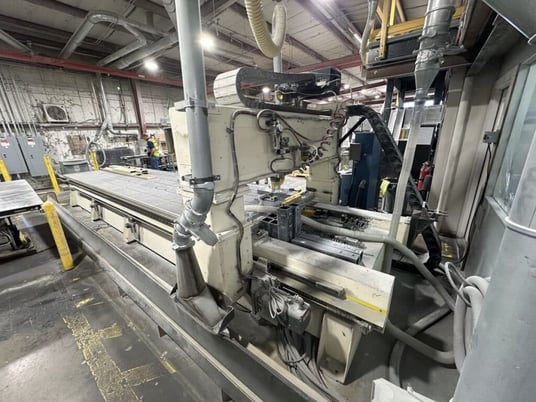 Thermwood #C53DT, CNC router with drill head, 5' x 20' table, 18 HP, 3000-24000 RPM, 460 V. - Image 6