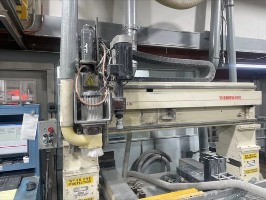 Thermwood #C53DT, CNC router with drill head, 5' x 20' table, 18 HP, 3000-24000 RPM, 460 V. - Image 7