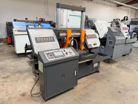 13.8" x 13.8" Borui #GZ4235, automatic dual column horizontal band saw, 162" x 1.3" blade, 4 HP, 2023 - Image 2