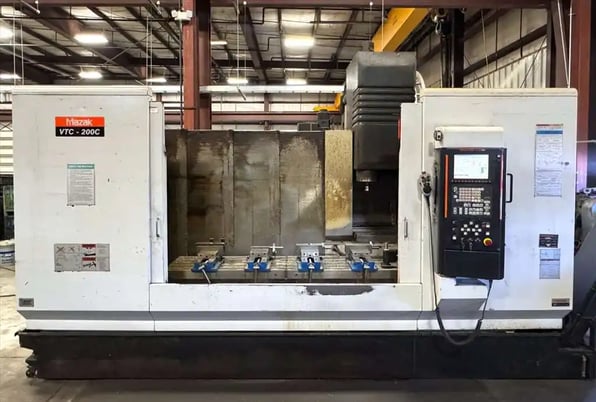 Mazak #VTC-200C, CNC vertical machining center with Mazatrol 640mn control, 2010 - Image 2