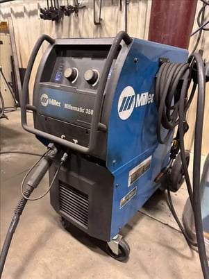 Miller #Millermatic-350P, MIG/pulsed MIG welder (3 available) - Image 3