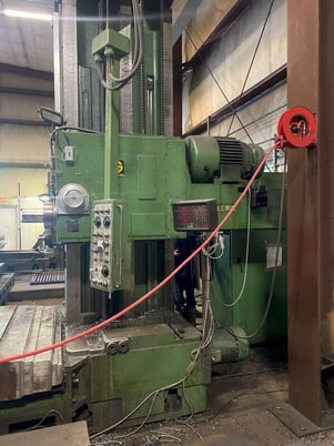 5" Giddings & Lewis #65-H5-T, horizontal boring mill table type, 60" x120" tbl., 36" spindle travel, Anilam - Image 6