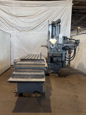 3" Devlieg #3H-72, horizontal boring mill table type, 72" horizontal travel, 60" vertical travel, 16" spindle - Image 2