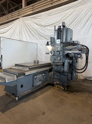 3" Devlieg #3H-72, horizontal boring mill table type, 72" horizontal travel, 60" vertical travel, 16" spindle - Image 4
