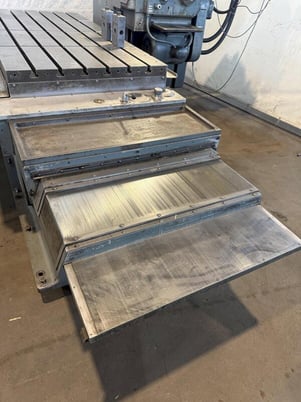 3" Devlieg #3H-72, horizontal boring mill table type, 72" horizontal travel, 60" vertical travel, 16" spindle - Image 6