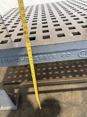 5' x 5' Weldsale, acorn welding table - Image 8