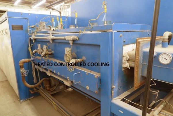 12" width x 4" H x 18' L Abbott, 2100&deg;F, nitrogen/hydrogen atmosphere, electric - Image 4