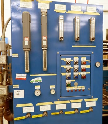 12" width x 4" H x 18' L Abbott, 2100&deg;F, nitrogen/hydrogen atmosphere, electric - Image 7