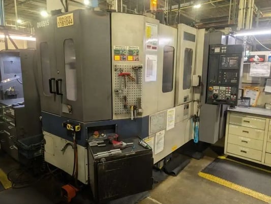 Mori Seiki #SH-400, twin pallet horizontal machining center, 22" X, 20.1" Y, 20.1" Z, 12000 RPM, 120 - Image 1