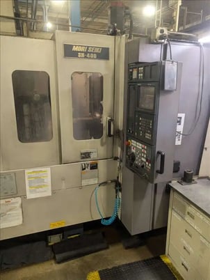 Mori Seiki #SH-400, twin pallet horizontal machining center, 22" X, 20.1" Y, 20.1" Z, 12000 RPM, 120 - Image 2