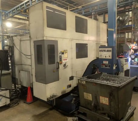 Mori Seiki #SH-400, twin pallet horizontal machining center, 22" X, 20.1" Y, 20.1" Z, 12000 RPM, 120 - Image 3