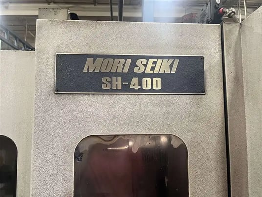 Mori Seiki #SH-400, twin pallet horizontal machining center, 22" X, 20.1" Y, 20.1" Z, 12000 RPM, 120 - Image 4