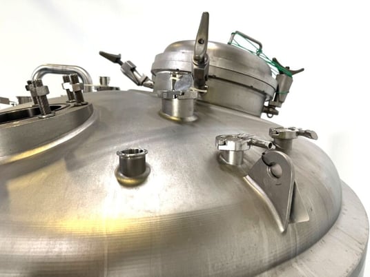 528 gallon Precision, stainless sanitary reactor / fermenter, 51 psi / FV @ 392&deg;F, jacket rated 160 psi @ - Image 7