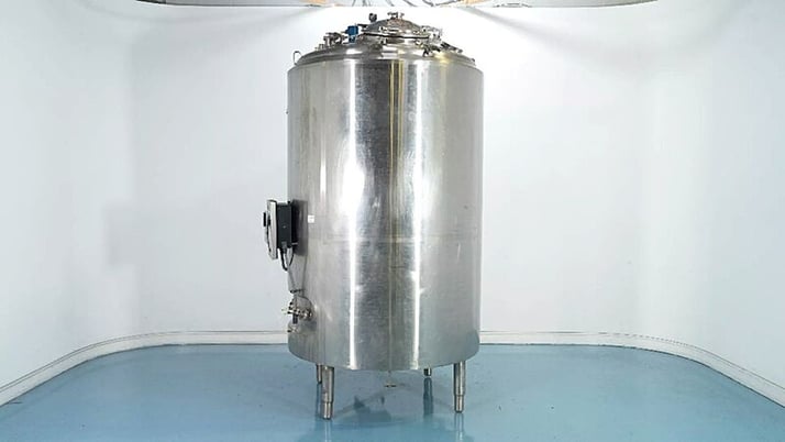 792 gallon DCI #3000L, Stainless Steel jacketed reactor / fermenter, 30 psi / FV @ 300&deg;F, jacket rated 100 - Image 3