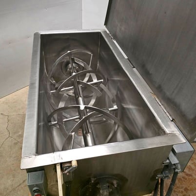10 cu.ft. Ross #42A-10, sanitary Stainless Steel ribbon blender, 5 HP, 230/460 V., 3-phase - Image 2