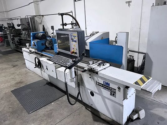 12.5" x 59" Tos #BUB32A/1500, cylindrical grinder, 7.87" chuck, M-400 Centroid, swivel workhead, 2020 - Image 4