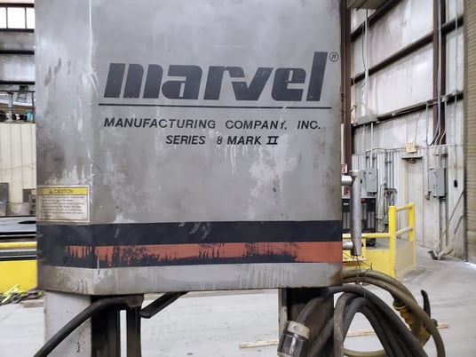 18" x 22" Marvel #Series-8-Mark-II, vertical band saw, 14' 6" x 1" x .035" blade, 50-450 FPM, 5 HP, 2012 - Image 2