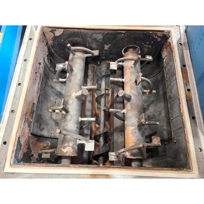 4.5" Acrison #BDF-25N, stainless steel auger agitator bin - Image 4