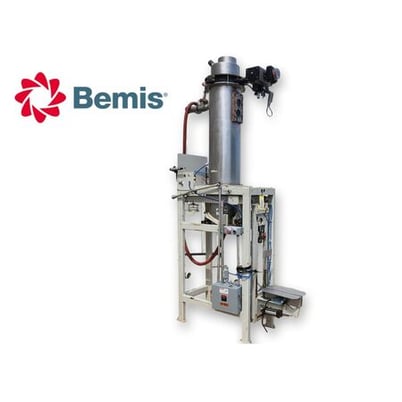 Bemis Package Machinery #5500-E-424, Valve Bag Air Packer, 10" butterfly fill valve, 115 Volt, 1PH, (2 - Image 1
