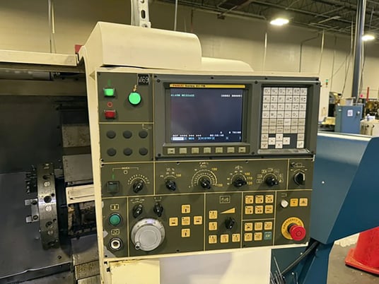 Hardinge #Talent-8/52, CNC lathe, 3-jaw chuck, 2" bar, Fanuc Oi-TB, tailstock, chip conveyor - Image 2
