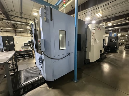 Daewoo Doosan #HP-5100, CNC horizontal machining center, 60 side mount tool changer, 33.5" X, 27.6" Y, 29.5" - Image 2