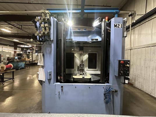 Daewoo Doosan #HP-5100, CNC horizontal machining center, 60 side mount tool changer, 33.5" X, 27.6" Y, 29.5" - Image 3
