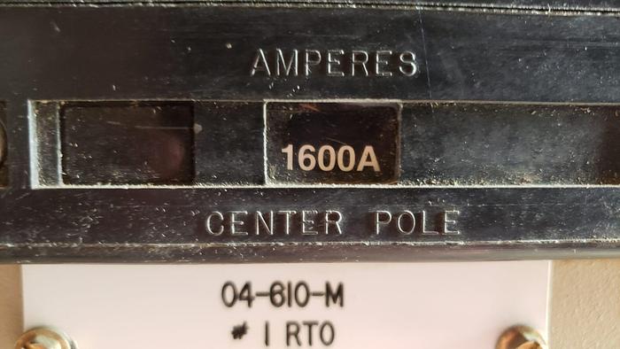 350 HP Benshaw, Solid-State Soft Start Motor Controller, 1600 amp integrated disconnect/breaker, 480 Volts - Image 1