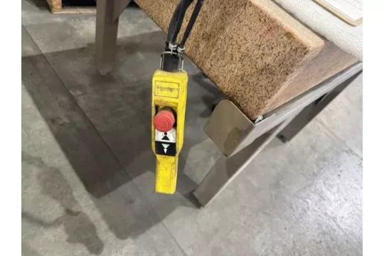 2 Ton, Gorbel, free standing crane, electric hoist w/ pendant Control, 14.5' x 23' x 13.5' - Image 3