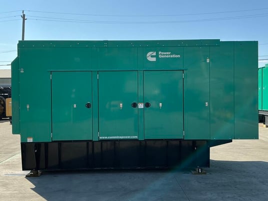 500 KW Cummins #DFEK, diesel generator set, 277/480 Volts, 3-phase, 755 HP @ 1800 RPM, QSX15-G9 engine, Tier - Image 1